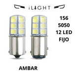 1PZ LED 1 polo 12 LED luz fija ó estrobo