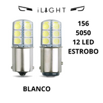 1PZ LED 1 polo 12 LED luz fija ó estrobo