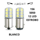 1PZ LED 1 polo 12 LED luz fija ó estrobo