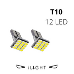 1PZ T10 12 LED FRONTAL